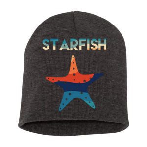 Starfish Ocean Beach Short Acrylic Beanie