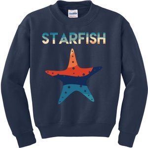 Starfish Ocean Beach Kids Sweatshirt