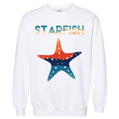 Starfish Ocean Beach Garment-Dyed Sweatshirt