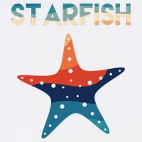 Starfish Ocean Beach Garment-Dyed Sweatshirt