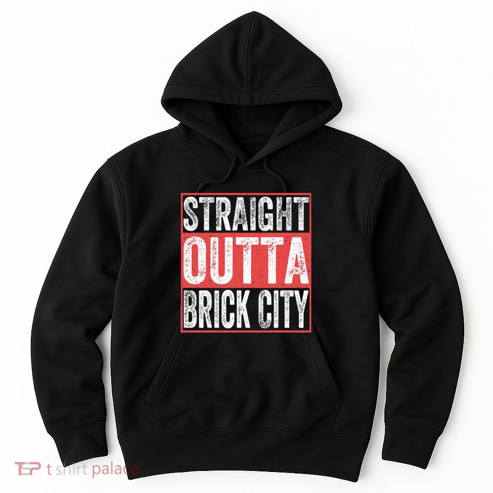 Straight Outta Brick City Newark City New Jersey Hoodie