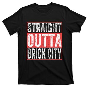 Straight Outta Brick City Newark City New Jersey T-Shirt