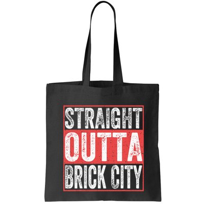 Straight Outta Brick City Newark City New Jersey Bag