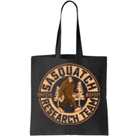 Sasquatch Official Bigfoot Research Team Tote Bag