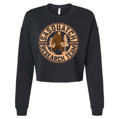 Sasquatch Official Bigfoot Research Team Cropped Pullover Crew