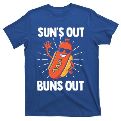 Suns Out Buns Out Hot Dog Costume Funny Gift T-Shirt