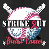 Strike Out Breast Cancer Baseball Beanie