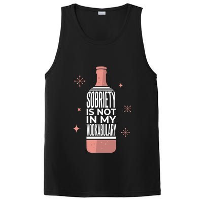 Sobriety Is Not In My Vodkabulary PosiCharge Competitor Tank