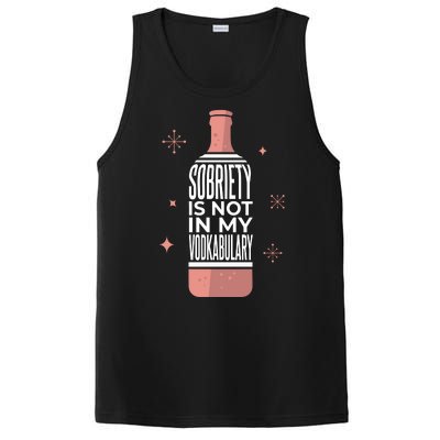 Sobriety Is Not In My Vodkabulary PosiCharge Competitor Tank