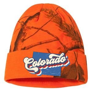 State Of Colorado Retro Logo Kati Licensed 12" Camo Beanie