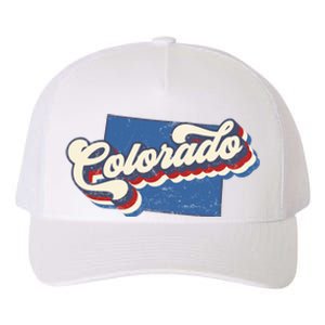 State Of Colorado Retro Logo Yupoong Adult 5-Panel Trucker Hat