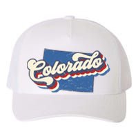 State Of Colorado Retro Logo Yupoong Adult 5-Panel Trucker Hat