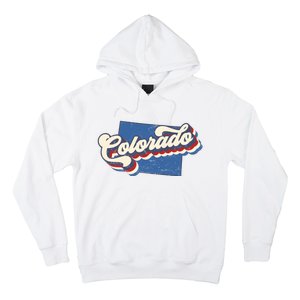 State Of Colorado Retro Logo Hoodie