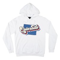 State Of Colorado Retro Logo Hoodie