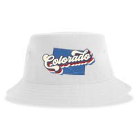 State Of Colorado Retro Logo Sustainable Bucket Hat