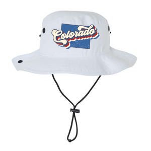 State Of Colorado Retro Logo Legacy Cool Fit Booney Bucket Hat