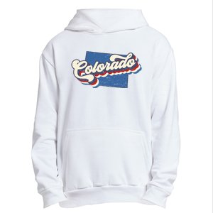 State Of Colorado Retro Logo Urban Pullover Hoodie