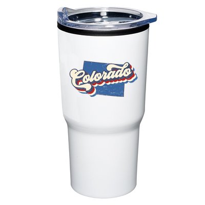 State Of Colorado Retro Logo Tumbler