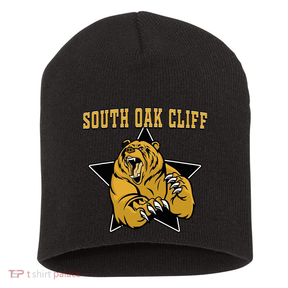 South Oak Cliff Bears High School Team Spirit Short Acrylic Beanie