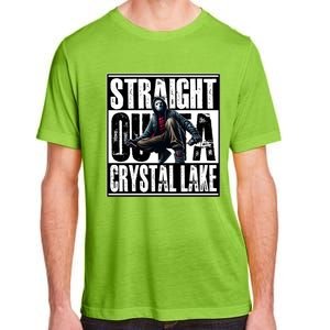 Straight Outta Crystal Lake Jason Voorhees Horror Halloween Adult ChromaSoft Performance T-Shirt