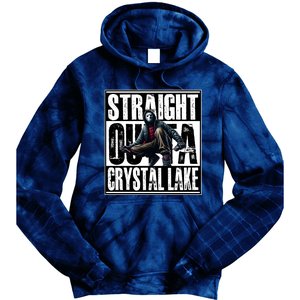 Straight Outta Crystal Lake Jason Voorhees Horror Halloween Tie Dye Hoodie