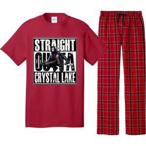 Straight Outta Crystal Lake Jason Voorhees Horror Halloween Pajama Set