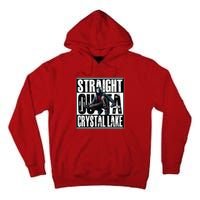 Straight Outta Crystal Lake Jason Voorhees Horror Halloween Tall Hoodie