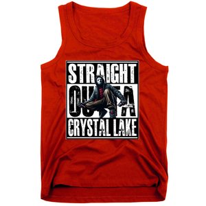 Straight Outta Crystal Lake Jason Voorhees Horror Halloween Tank Top