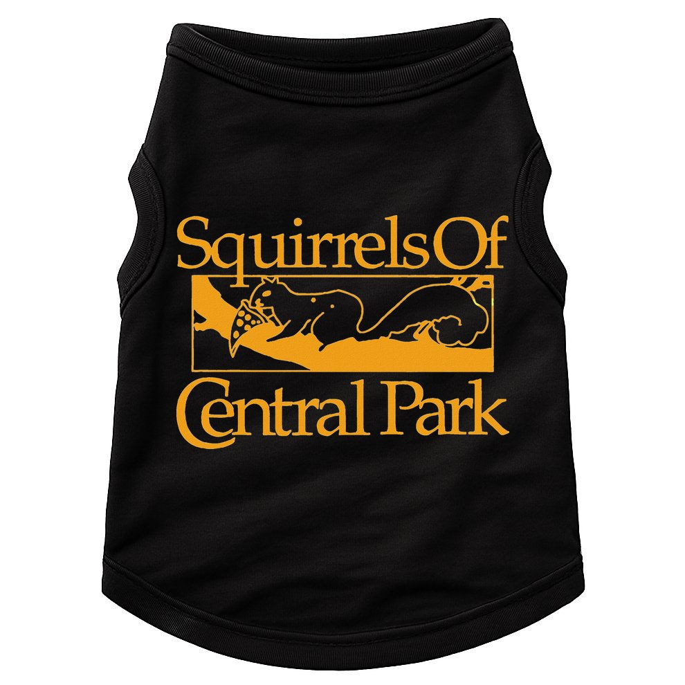 Squirrels Of Central Park Doggie Tank