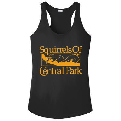 Squirrels Of Central Park Ladies PosiCharge Competitor Racerback Tank