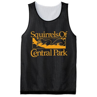 Squirrels Of Central Park Mesh Reversible Basketball Jersey Tank