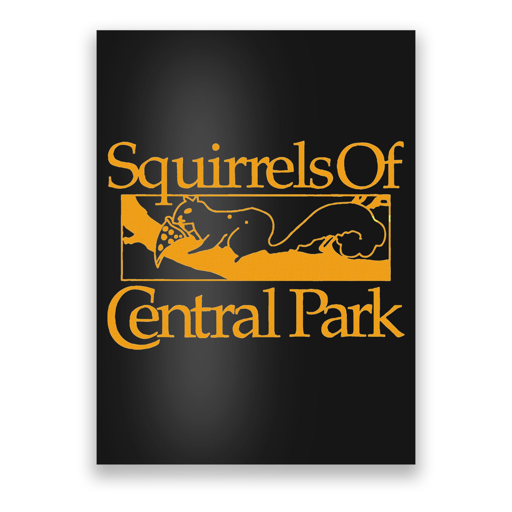 Squirrels Of Central Park Poster