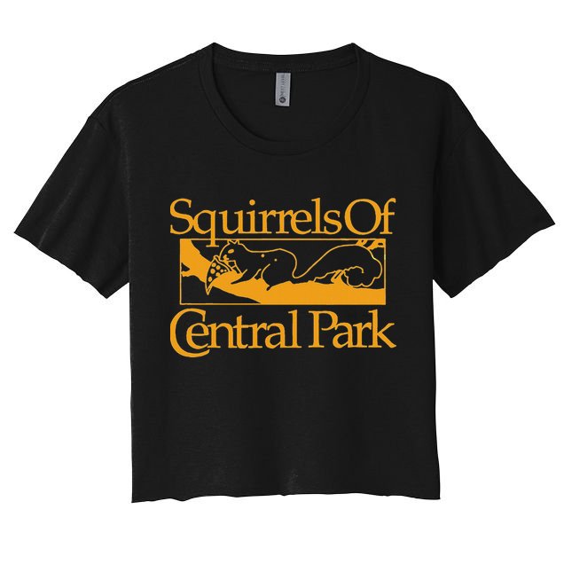 Squirrels Of Central Park Crop Top