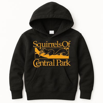 Squirrels Of Central Park Kids Hoodie