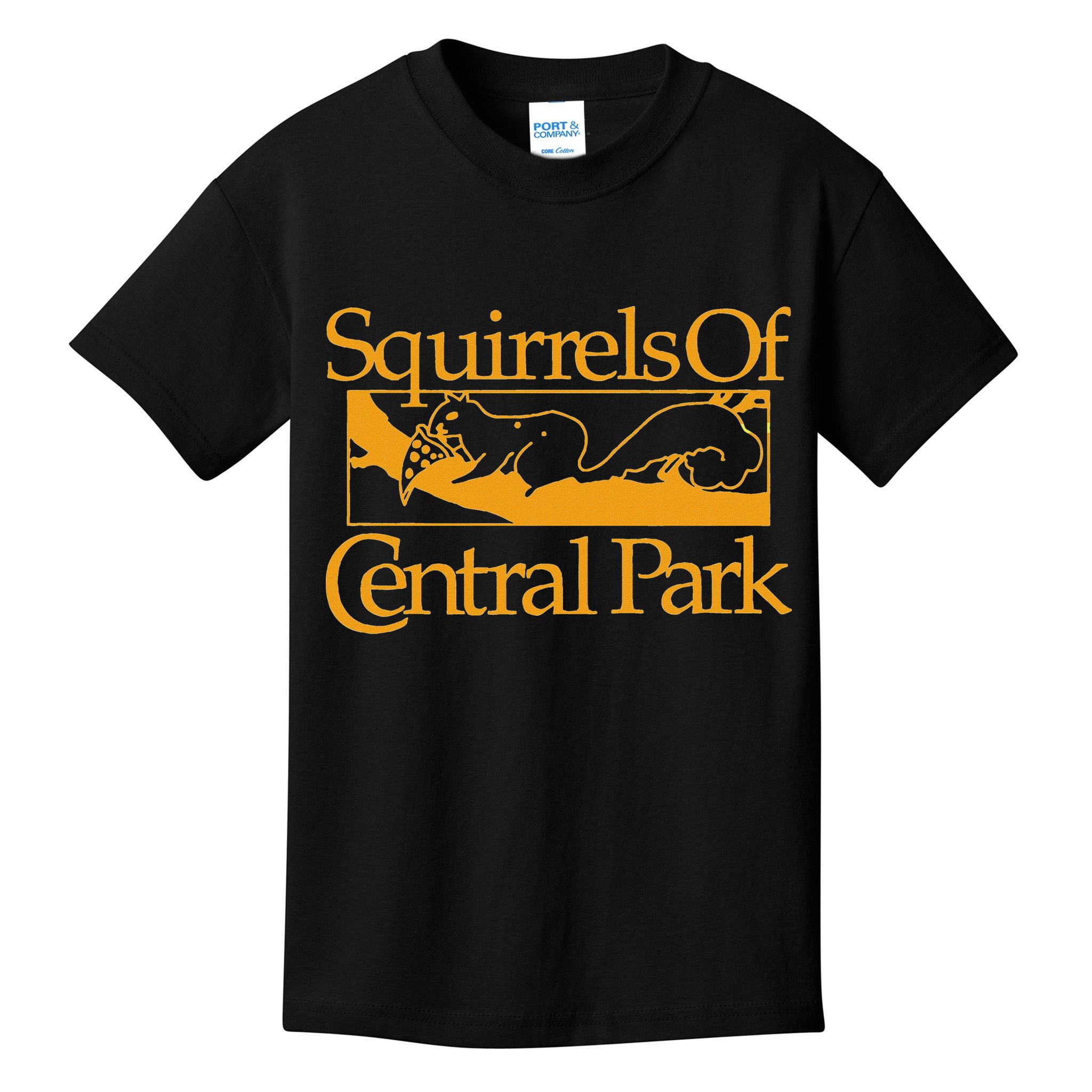 Squirrels Of Central Park Kids T-Shirt