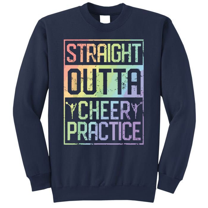 Straight Outta Cheer Practice Cheerleading Gift Tee Sweatshirt