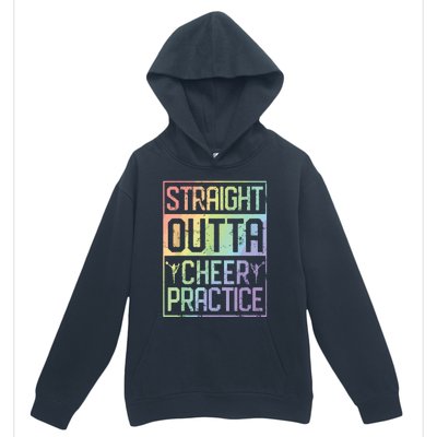 Straight Outta Cheer Practice Cheerleading Gift Tee Urban Pullover Hoodie