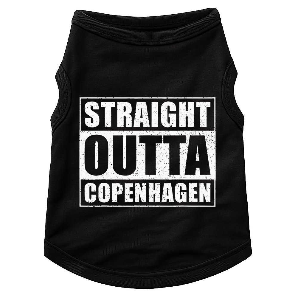 Straight Outta Copenhagen Denmark Copenhagen Doggie Tank