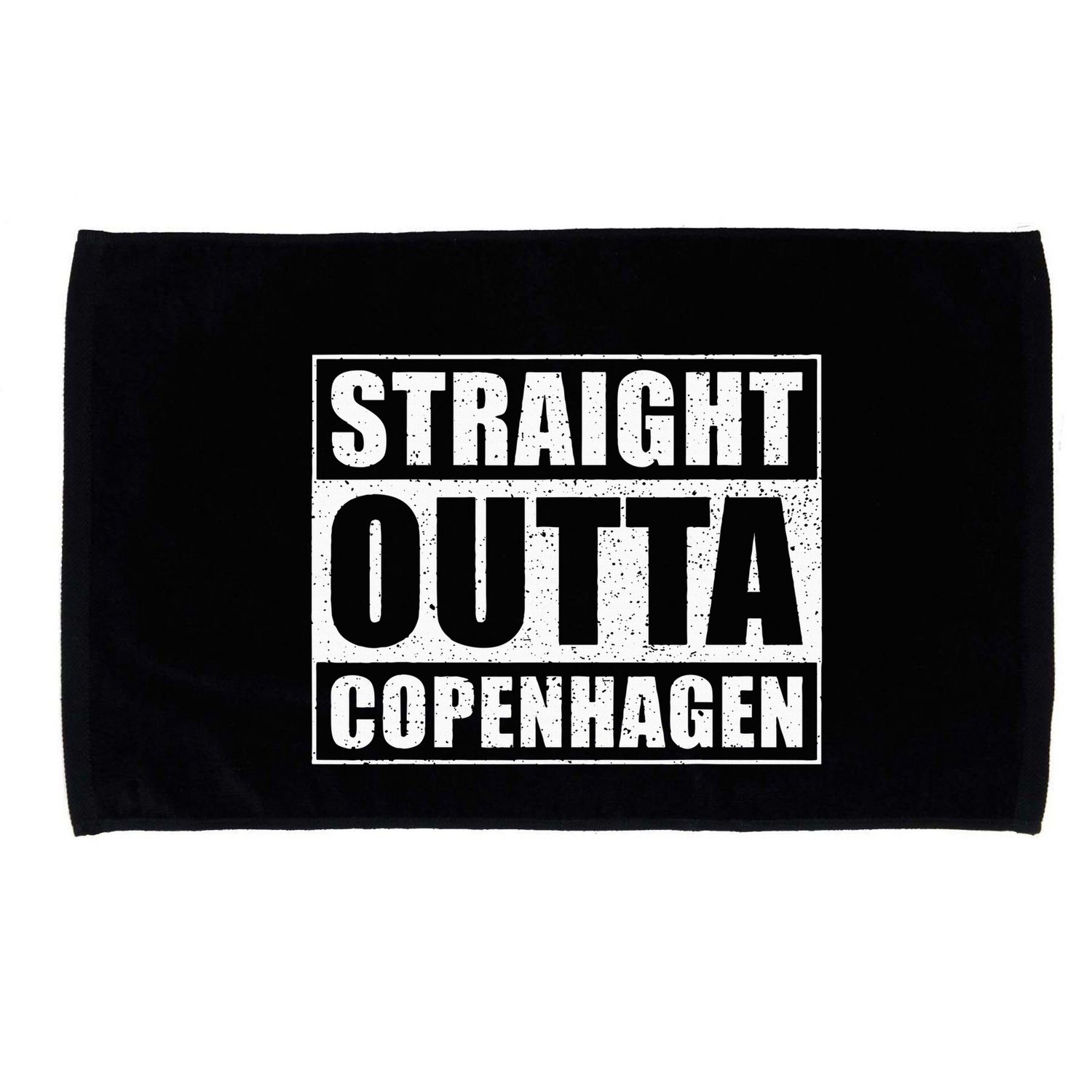 Straight Outta Copenhagen Denmark Copenhagen Microfiber Hand Towel