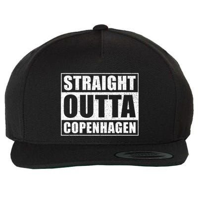 Straight Outta Copenhagen Denmark Copenhagen Wool Snapback Cap