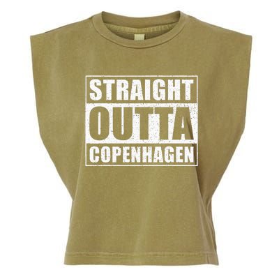 Straight Outta Copenhagen Denmark Copenhagen Garment-Dyed Women's Muscle Tee