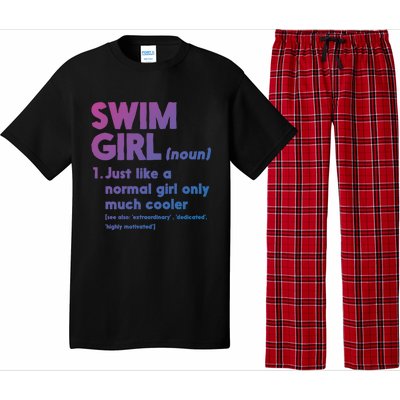 Swim Only Cooler Definition Swimmers Gift Pajama Set