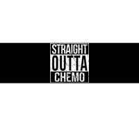 Straight Outta Chemo Battle Cancer Awareness Bumper Sticker