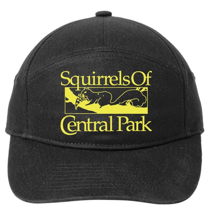 Squirrels Of Central Park 7-Panel Snapback Hat