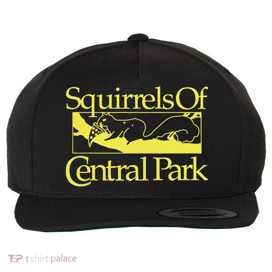 Squirrels Of Central Park Wool Snapback Cap