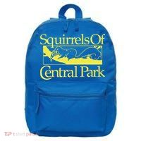 Squirrels Of Central Park 16 in Basic Backpack