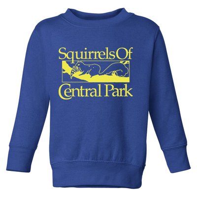 Squirrels Of Central Park Toddler Sweatshirt