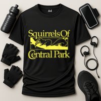Squirrels Of Central Park Cooling Performance Crew T-Shirt