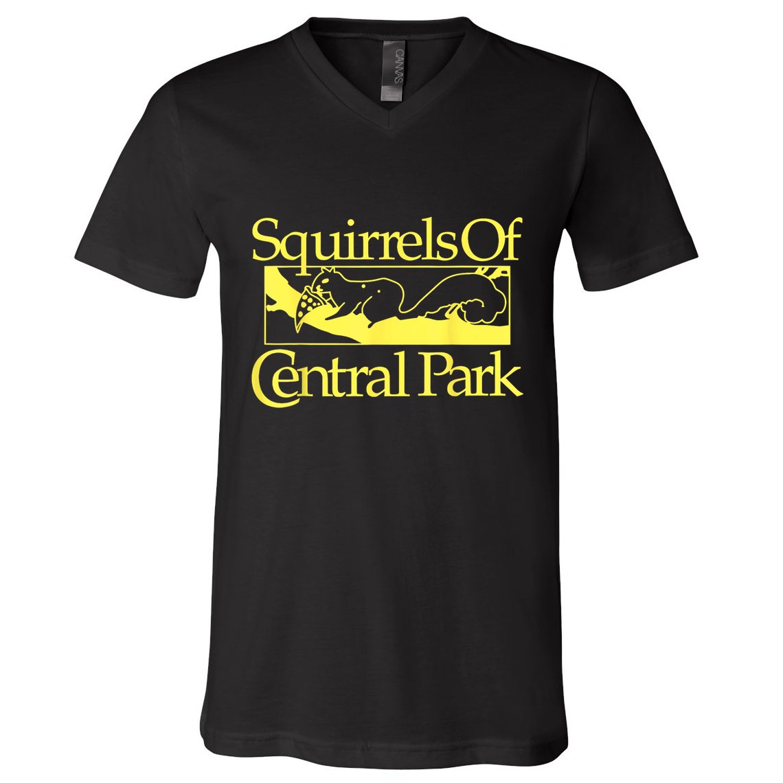 Squirrels Of Central Park V-Neck T-Shirt