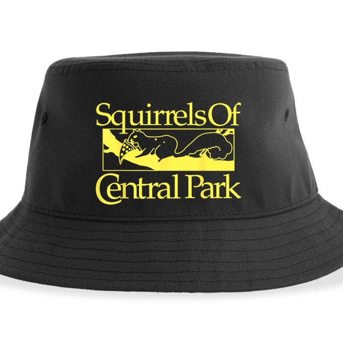 Squirrels Of Central Park Sustainable Bucket Hat